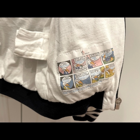 Moncler Bomber 2t with detachable hood+Duster bag+Hanger - Picture 8 of 14